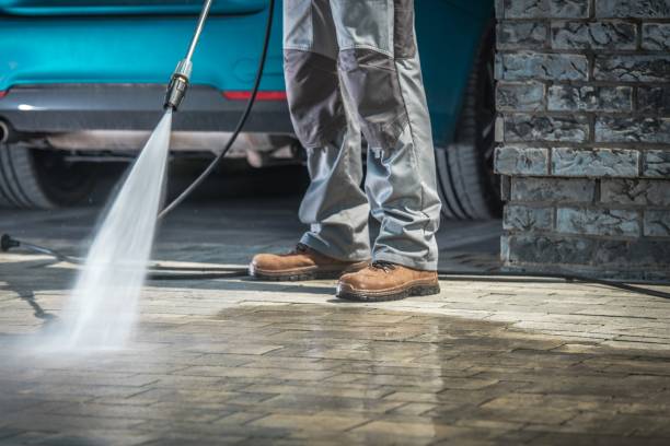 Post-Construction Pressure Washing in Southwest Sandhill, TX